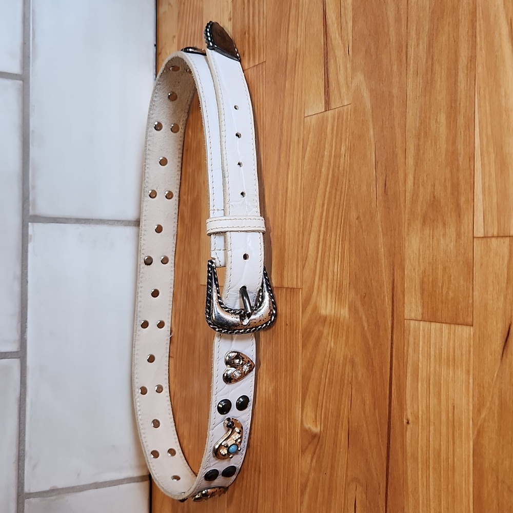 Vintage Doriviata Made In Italy Leather Womans Belt